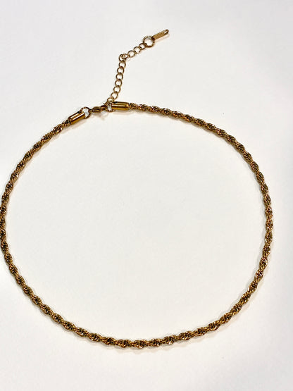 Rope chain necklace