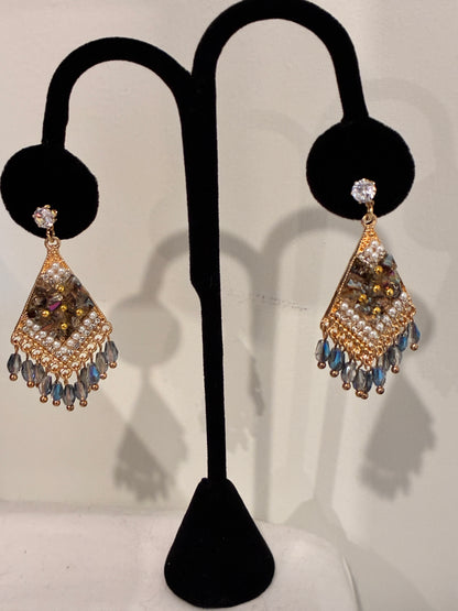 Bohemian tassel earrings
