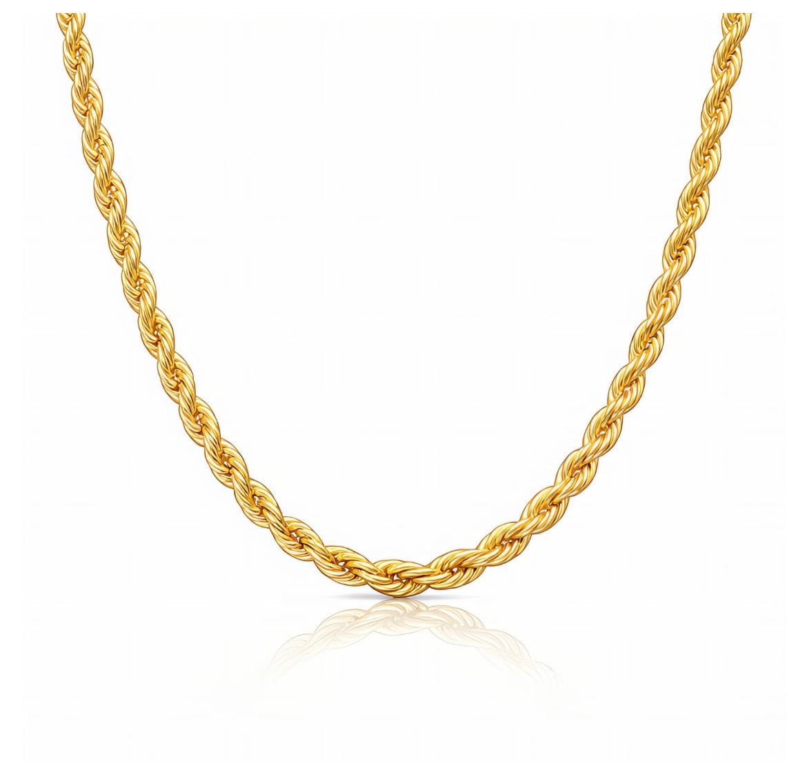 Rope chain necklace
