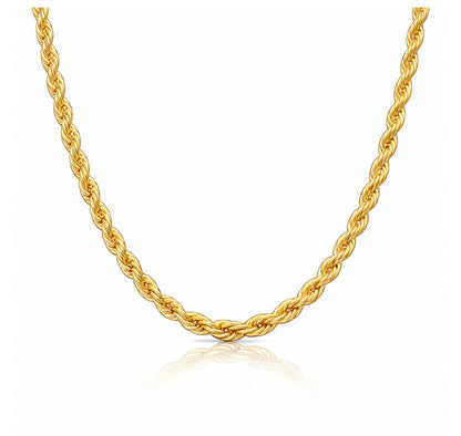 Rope chain necklace