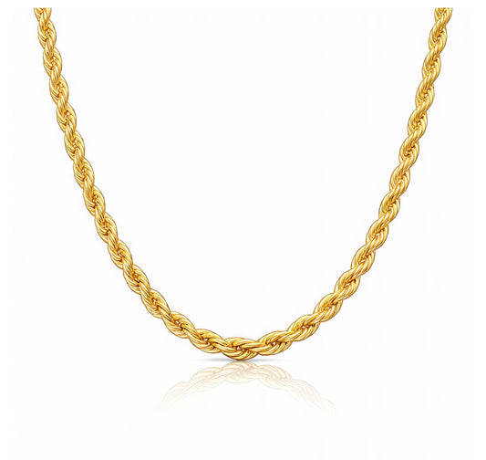 Rope chain necklace