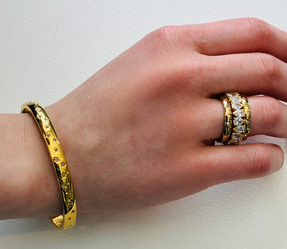 Princess bangle stack 👑